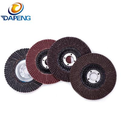 China DAPENG Abrasive Zirconic Flap Disc Fiber Flap Polishing Grinding Disc zu verkaufen