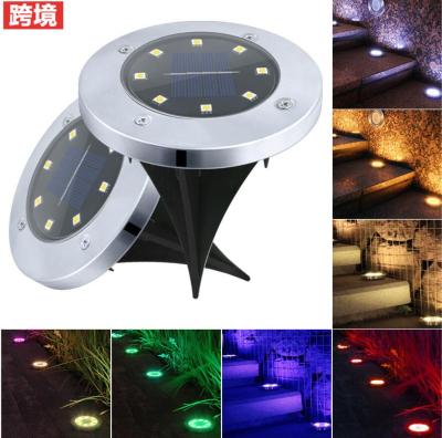 China Eco - Friendly Stainless Steel Solar Led Lights Garden Underground Solar Light Floor for sale