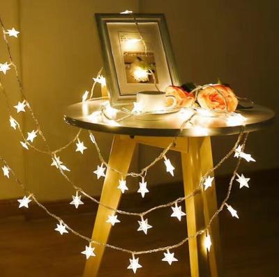 China New Eco-friendly USD Long Battery Curtain Christmas Room Festival Decoration Led String Light for sale