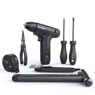 China Household Wholesale Price Multi Function Set 8 Hardware Tool 7.2V Electric Drill Kit Cordless Drill Lithium Power Drill Set In Stock for sale