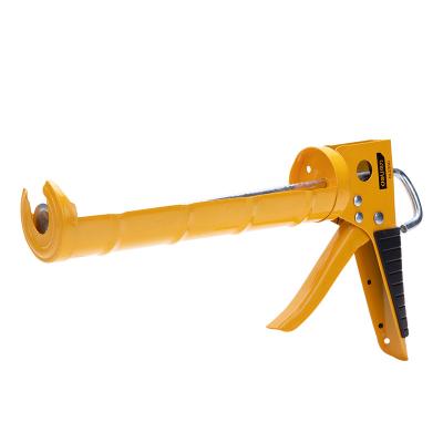 China 9 in. semi-circular caulking gun. thickness of unrated metal material, used for injecting structural glue and glass glue etc. for sale