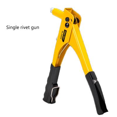 China Powerful high quality carbon steel 420 g durable and industrial one-hand rivet carbon steel gun for sale