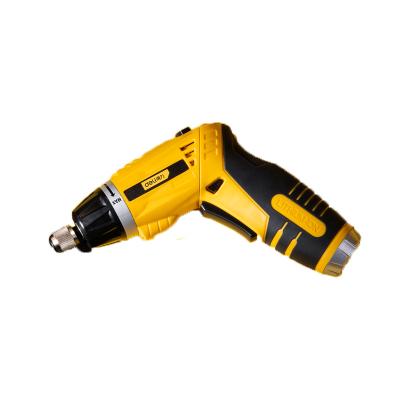 China Home maintenance wholesale price 3.5vDC lithium battery screwdriver electric drill yellow machine tool for sale