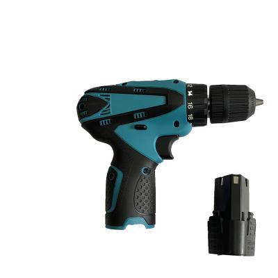 China Suitable a lot for second hand wholesale price good quality cordless electric drill tool 12v lithium battery electric drill for sale