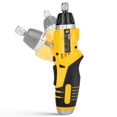 China Factory Direct Selling USB Lithium Battery Rechargeable Cordless Screwdriver 3.6V Electric Precision Screwdriver Charging Power Tool Kit with LED Light for sale