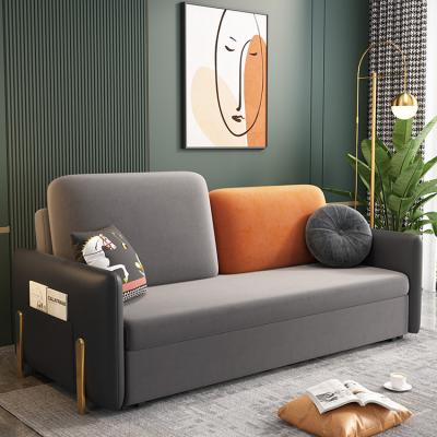 China (Others) 2022 Adjustable Sofa Beds Bedroom Living Room Green Color Latest Design Blue Orange Gray Bedrooms for sale