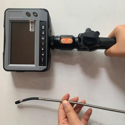 China Waterproof / waterproof industrial endoscope camera with 5.5 mm camera lens, 1.5 m cable testing two-way joint for sale