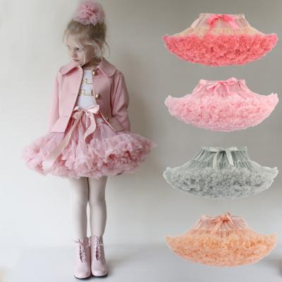 China High Quality Breathable Hot Sale Girls' Dresses 0 To 10 Years Tulle Tutu Bubble Dress Girls Skirts for sale