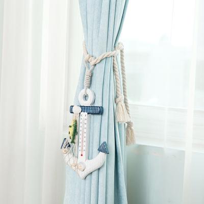 China Mediterranean style rope tie back for curtains creative jewelry retractable bath curtain rope children cartoon rope for curtain for sale