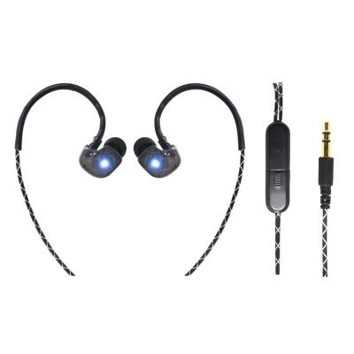 China 2021 original wholesale price In-ear headphones mic stereo volume control in ear handfree wire+wireless handsets earphone for sale