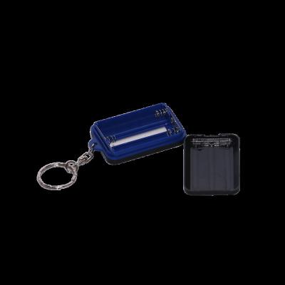 China Super Promotion Mini Magnet Key Chain Led Torch Kids Emergency Light Flash Toys Key Chain AAA Led Flashlight Key Holder With Logo for sale