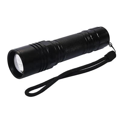 China Zoomable Emergency High Power Rechargeable Safety Led Hunting Powerful Electric Hand Highlight Flashtorch Flashlight for sale