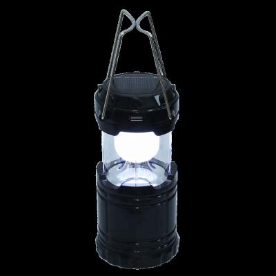 China Mutiple Fashion Foldable Camping Lantern of High Quality ABS Charging Solar Powered Dry Cell and LED Rechargeable Battery with USB Power Bank for sale