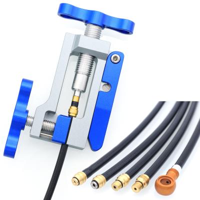 China Durable Aluminum Alloy B-T5 MTB Oil Needle Inserter Cutter Hose Tubing for BH59 BH90 Disc Brake Bicycle Oil Needle Inserter Hydraulic Tool for sale