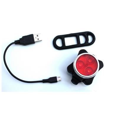 China Factory direct sales aluminum alloy+ABS+LED customizable bicycle headlight chargeable usb for bicycle for sale