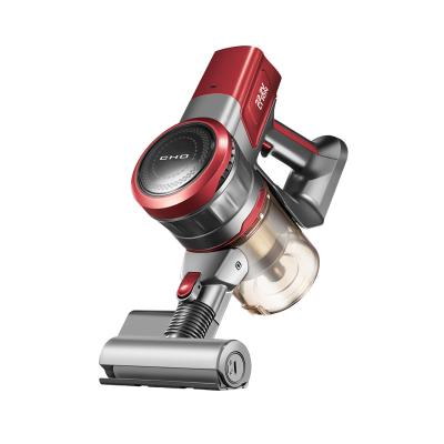 China Practical Cordless Hotel Vacuum Cleaner Cyclone Vacuum Cleaner with Power Brush for sale