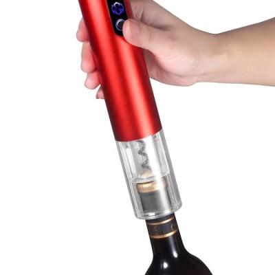 China Low MOQ Logo Automatic Electric Wine Opener Custom Quick Opener Wine Corkscrew for sale