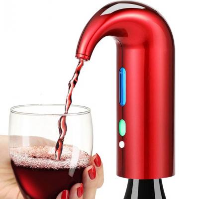 China 2021 Sustainable Amazon Success Kitchen Instruments Electric Wine Aerator Automatic Wine Decanter Dispenser for sale