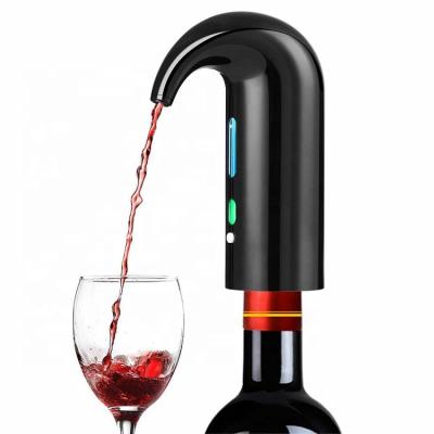 China Sustainable Popular Amazon Product Smart Portable Wine Aerator Decanter Rechargeable Electric Wine Dispenser for sale