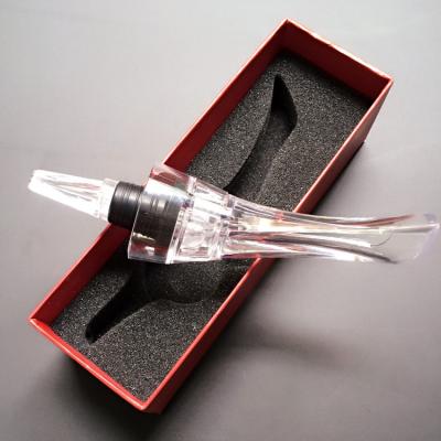 China Sustainable Amazon Wine Aerator Hawk Wine Aerator Pourer With Gift Box Wine Related Items for sale