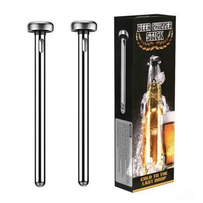 China 2020 Amazon Viable Top Selling Cooling Rod Beer Chiller Stick Stainless Steel Bottle Chiller Stick for Bar and Kitchen for sale