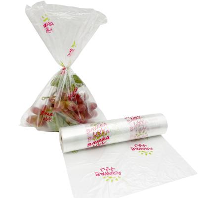 China YURUI Wholesale HDPE Different Fresh Vegetable Food Freshness Protection Packaging Bag Recyclable On Roll for sale