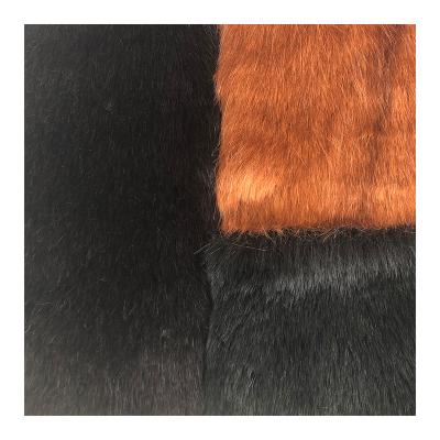 China China Wholesale High Quality Auto Textile Fashion Stock Upholstery Hex Faux Fur Fabric For Garment for sale