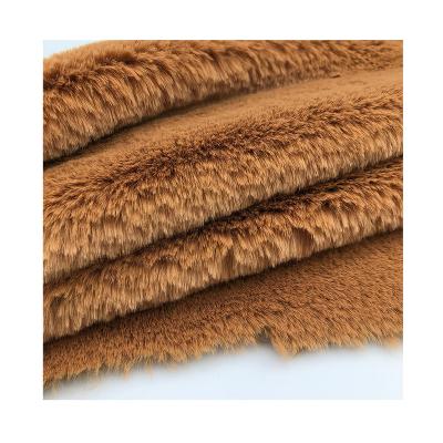 China Auto Lot Upholstery 2019 New Fashion Stock Faux Fur Fabric for sale