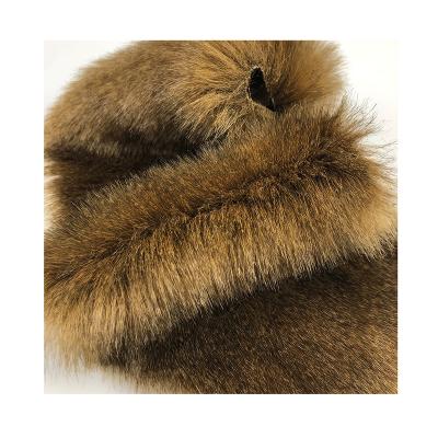 China Auto upholstery the fullest running lot multicolor fur fabric peacock fabric faux fur fabric in 2020 for sale