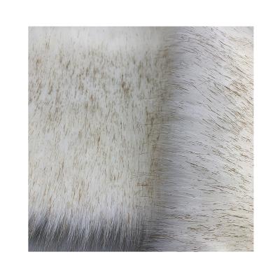 China High Quality Monochrome Dyed Auto Upholstery Tip Fabric Apparel Fabric Faux Fur for sale