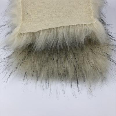 China Factory wholesale soft high quality jacquard textile artificial home fur fabric, dyed tip plush fabric, 2200 g/m for sale