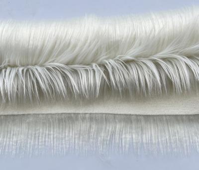 China Stock Auto Upholstery China Fabric Long Drown Fur Fabric Single Color Width 160-180cm for sale