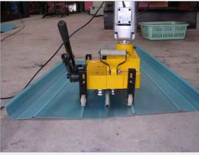 China Auto seamer for standing seam roof panel seaming machine roof panel seamer for sale