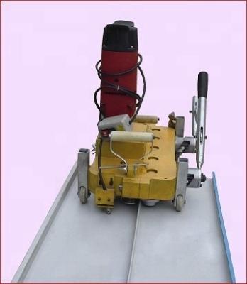 China Electric Metal Roofing Panel Seaming machine seamer for arch roof panel sheet for sale