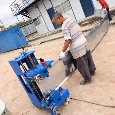 China Portable standing seam curver standing roof curving machine for sale