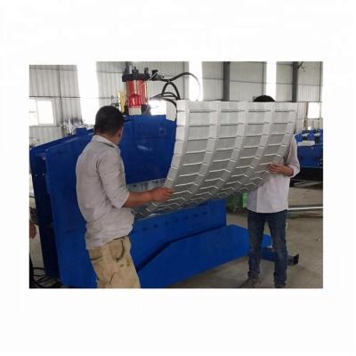 China Automatic crimping curving machine for roof panel crimping machine for standing seam for sale