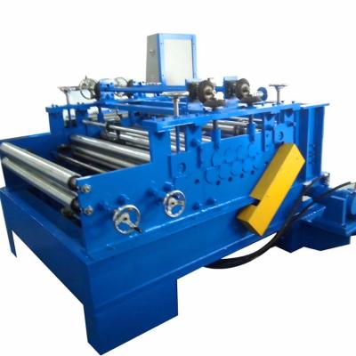 China Metal sheet flatening slitting cutting machine sheet metal straightening cutting machine for sale