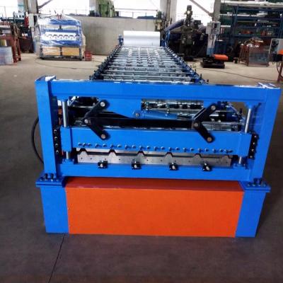 China Trapezoidal roofing machine IBR roof panel machine roof tile making machine for sale