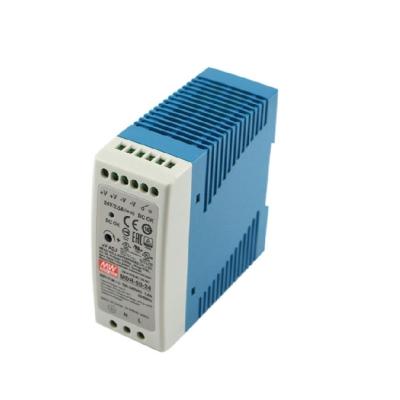 China Industrial DIN Rail Power Supply Single Output Low Price Cooling By Free Air Convection Rail Switch Single Output Industrial Power Supply for sale