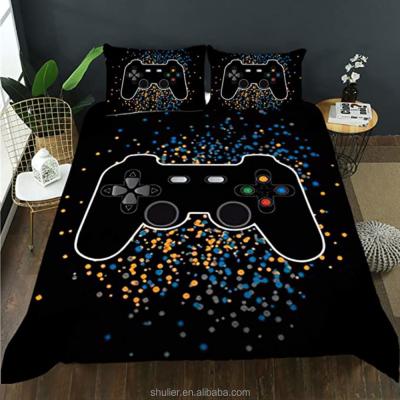 China Anti-Static High Quality Custom Printed Bedding Sets Playsheet Bedding Set Pillowcases For Boys Chridren for sale