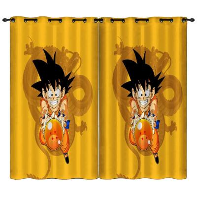 China Blackout Custom Design Black Silk Fabric Curtain Accessories Window Curtain Living Room Window Wall Curtain for sale