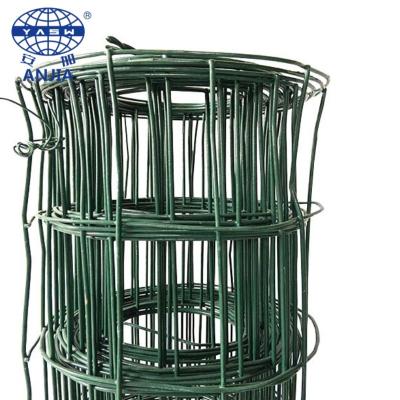 China Fence Mesh High Quality Custom Wholesale Euro Fence Good corrosion resistance PVC coated galvanized Holland fence mesh roll for sale