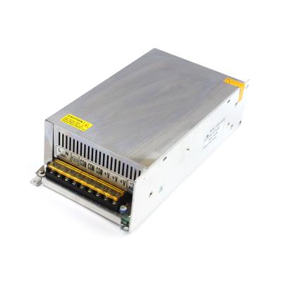 China High amp power supply 500w ac 12v cuboid dc power supply metal case 220v atx led switch power supply 12v for sale