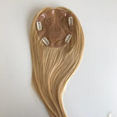 China Silky Straight Wave Women Hair Topper For Thin Hair Loss Less Alopecia Replacement Baldness Medical Hair Pieces Wig for sale