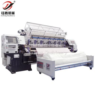 Китай Завод использует компьютер Shuttle Lock Stitch Multi Needle Quilting Machine для изготовления одежды для постели продается