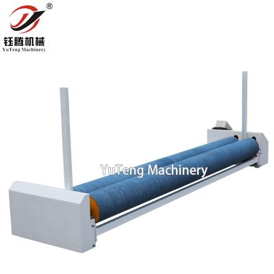 China Mattress Panel Rolling Textile Quilted Fabric Winding Machine Device for sale