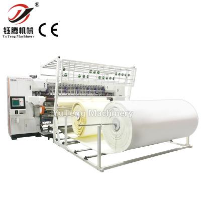 China Computerized Automatic High Speed Shuttleless Multi Needle Industrial Quilting Machine for sale