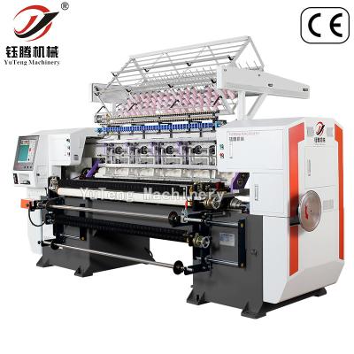 China Computerized Lock Stitch Quilting Machine For Textile Production 1650mm/2450mm Sewing Width 220V/380V 3-Phase for sale