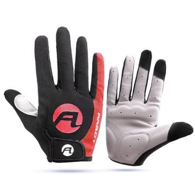 China Bike Cycling Gloves Pad Breathable Full Finger Gloves Road Bike Shockproof Cycling Gloves for sale