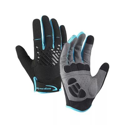 China Winter Outdoor Activities Motorcycle Gloves Men Cycling Gloves Touch Screen Breathable Full Finger Cycling Gloves for sale